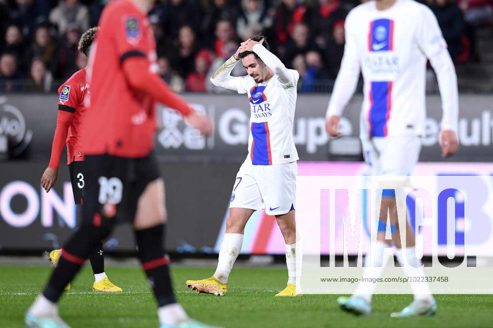 Stade Rennais V Paris Saint-Germain - Ligue 1 Uber Eats 17 VITINHA (psg ...