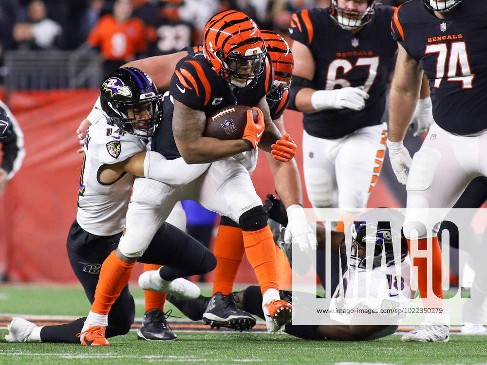 NFL, American Football Herren, USA 2023: Bengals vs Ravens JAN 15 January 15,  2023: Cincinnati Benga