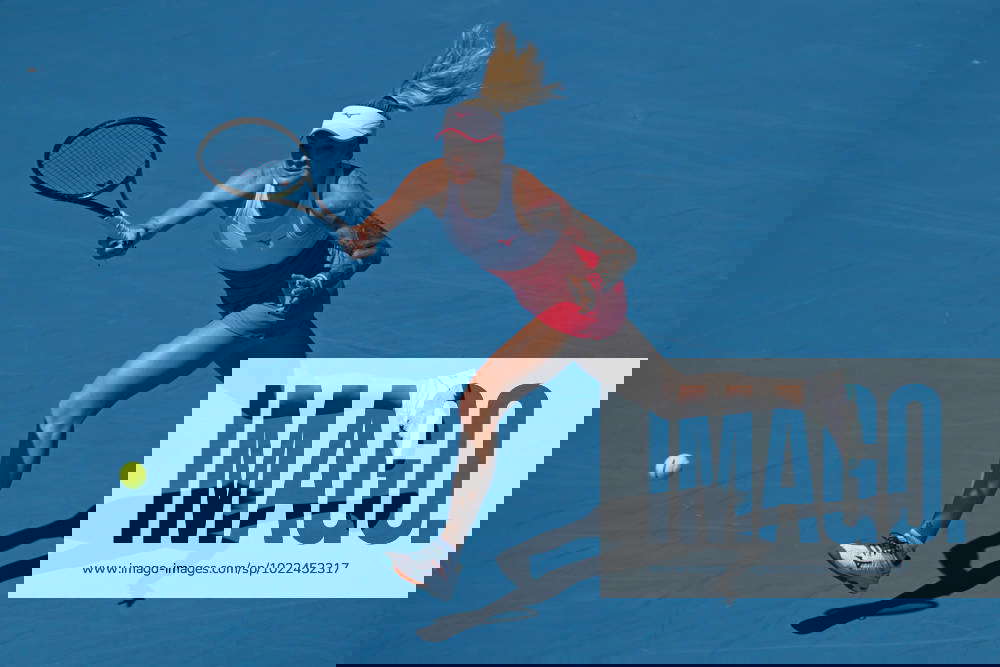 TENNIS AUSTRALIAN OPEN, Tereza Martincova of the Czech Republic returns