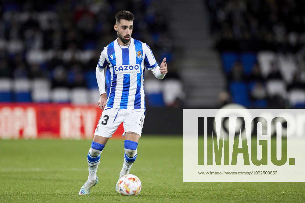 Real Sociedad Vs Rcd Mallorca Copa Del Rey Brais Mendez Of Real Sociedad In Action During The