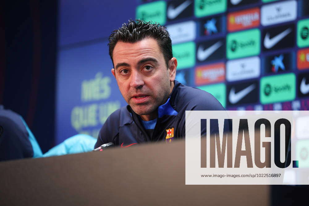 January 18, 2023, Barcelona, Spain: Xavi Hernandez, Head Coach Of FC ...