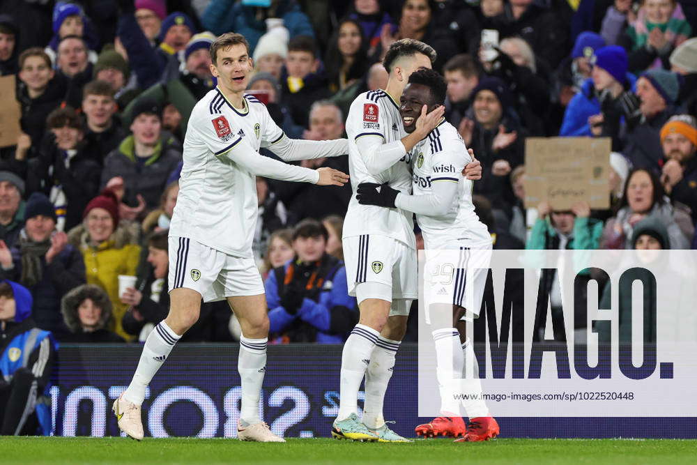 Emirates Fa Cup Third Round Replay Leeds United V Cardiff City Wilfried Gnonto 29 Of Leeds United 