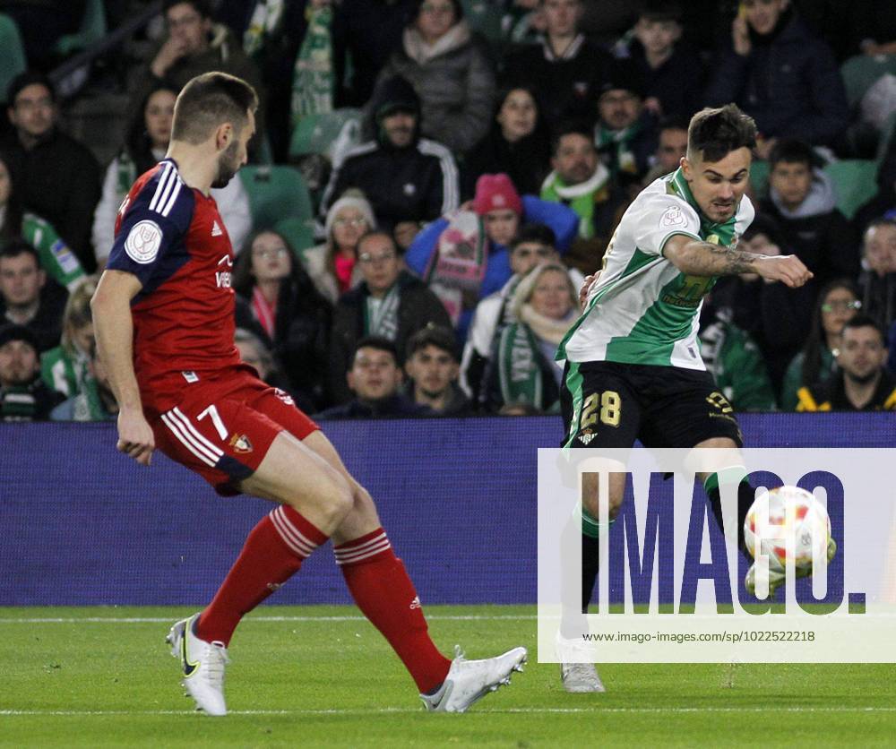 Spanish King Cup soccer match Betis vs Osasuna at Benito Villamarin ...