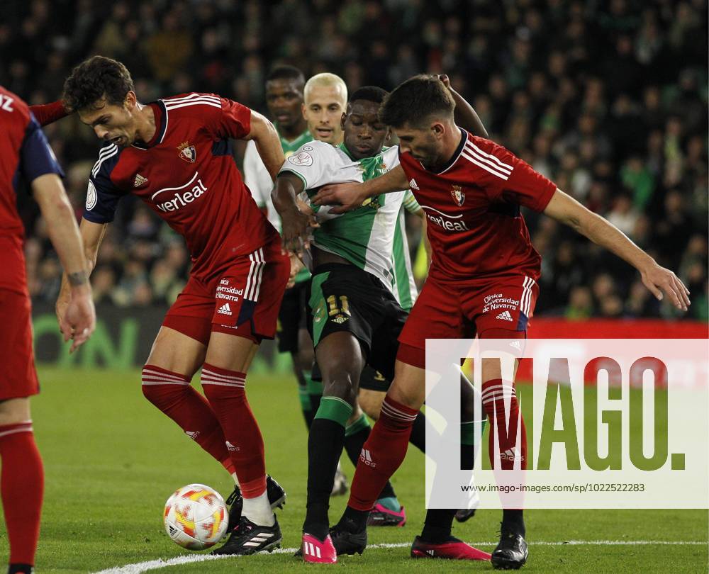 Spanish King Cup soccer match Betis vs Osasuna at Benito Villamarin