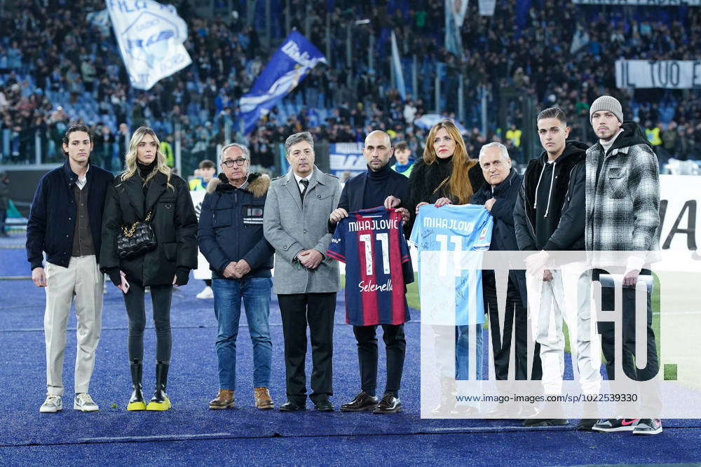 Ss Lazio V Bologna Fc Coppa Italia The Wife Of Former Ss Lazio Player Sinisa Mihajlovic Arianna M