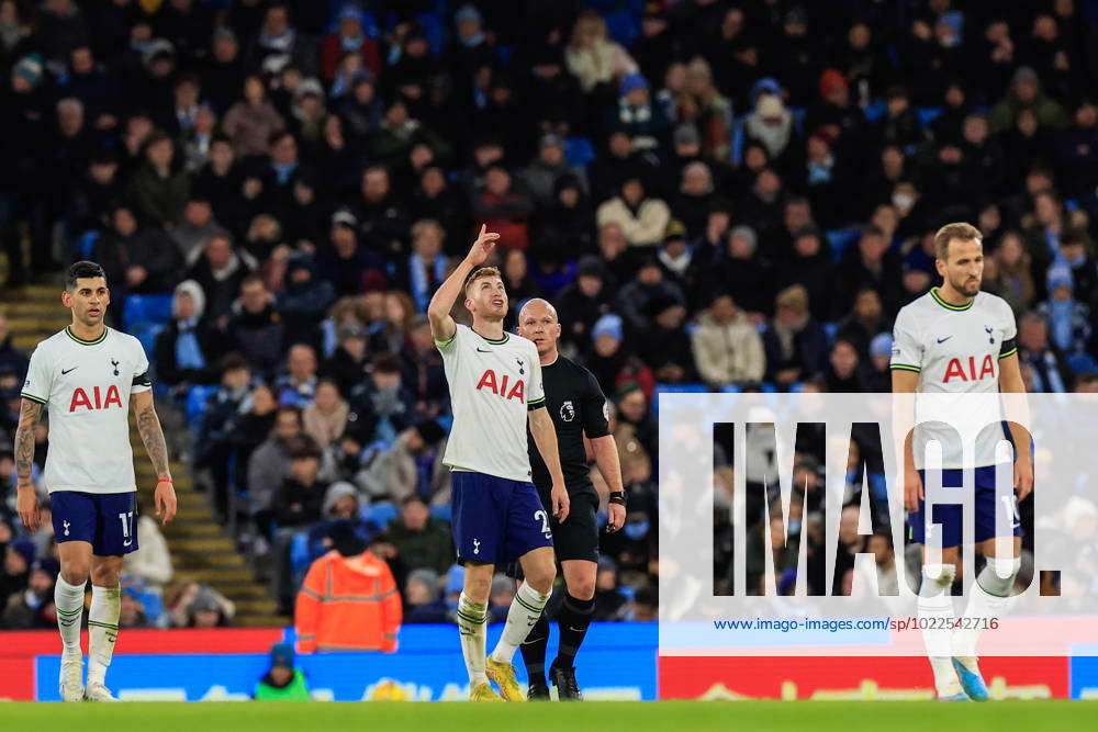 Premier League Manchester City V Tottenham Hotspur Dejan Kulusevski 21 ...