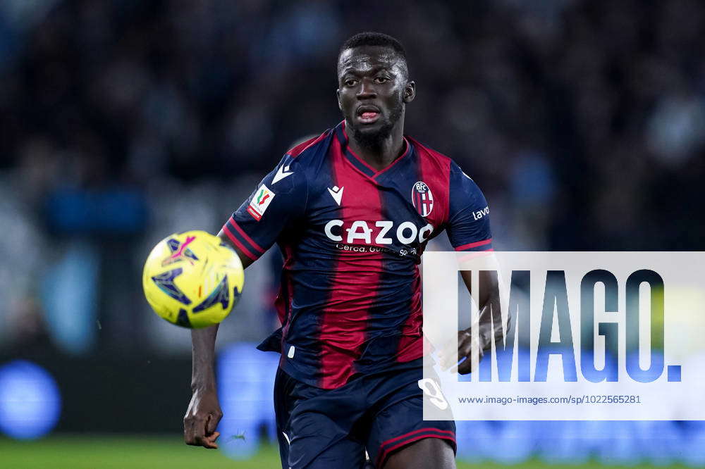 Ss Lazio V Bologna Fc Coppa Italia Musa Barrow Of Bologna Fc During