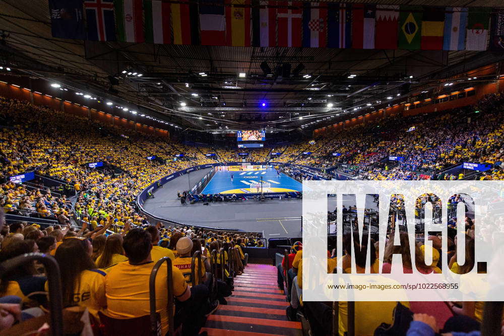 230120 General View Of Scandinavium Arena With Spectators In The Stands ...