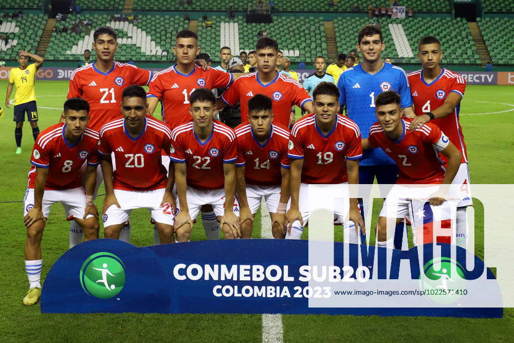 Futbol, Ecuador vs Chile. Fase de grupos, Sudamericano Sub 20. El