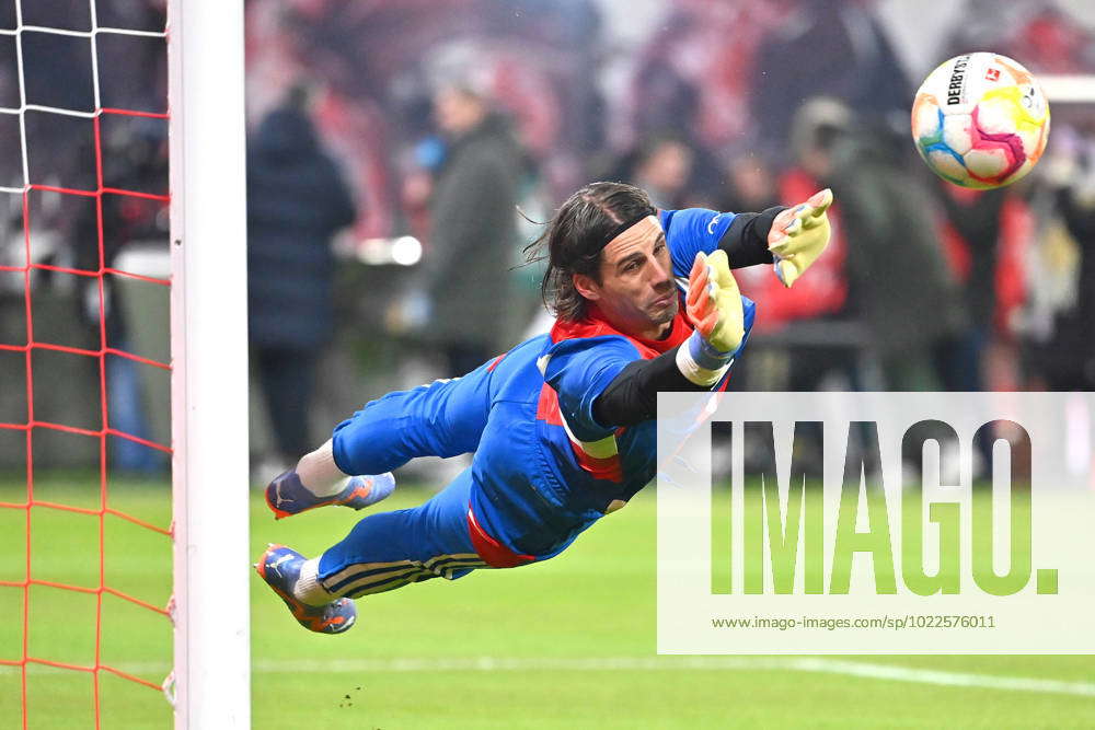 Goalkeeper Yann SOMMER Bayern Muenchen while warming up,action,parade ...