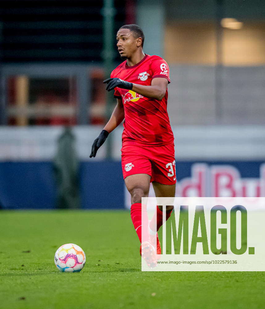 Leipzigs Abdou Diallo on the ball Football Test Match RB Leipzig FK ...