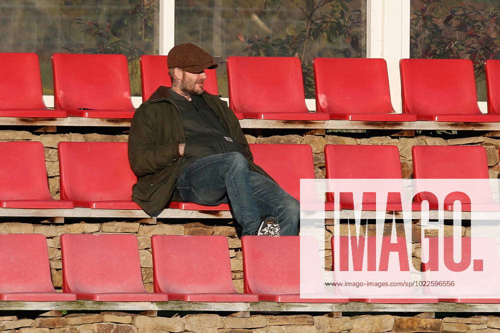 Brentford B V Huddersfield Town B Friendly David Beckham Watches Son ...