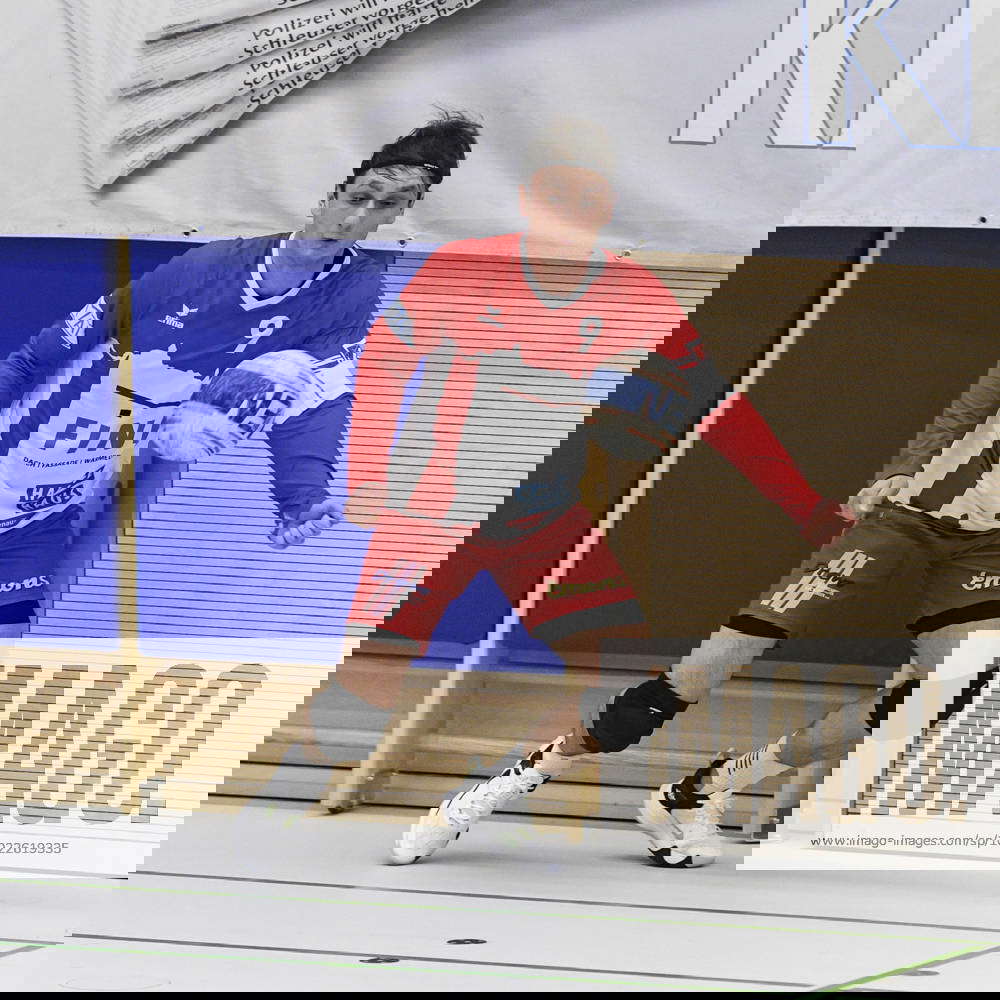 21 01 2023, Germany, Fistball, 1 Faustball Bundesliga Süd season 2022 2023, TV Vaihingen TVV , TV 21 01 2023, Germany, Fistball, 1 Faustball Bundesliga Süd season 2022 2023, TV Vaihingen TVV , TV