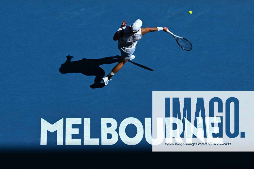 TENNIS AUSTRALIAN OPEN, JJ Wolf of the United States in action during