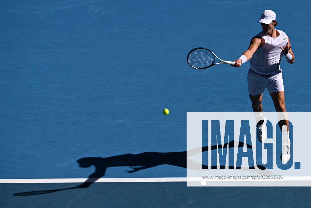 TENNIS AUSTRALIAN OPEN, JJ Wolf of the United States in action during