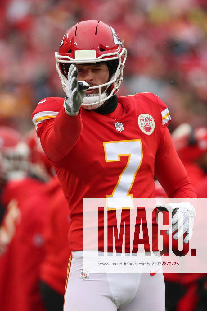 KANSAS CITY, MO JANUARY 21 Kansas City Chiefs place kicker Harrison