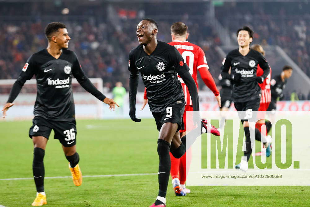 Goal Celebration At Randal Kolo Muani Eintracht Frankfurt 09 After His ...