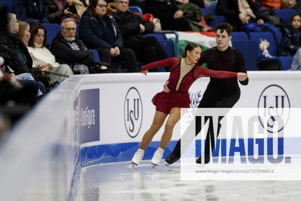 Anastasia Vaipan-Law Luke Digby of Great Britain during the Pairs Free ...