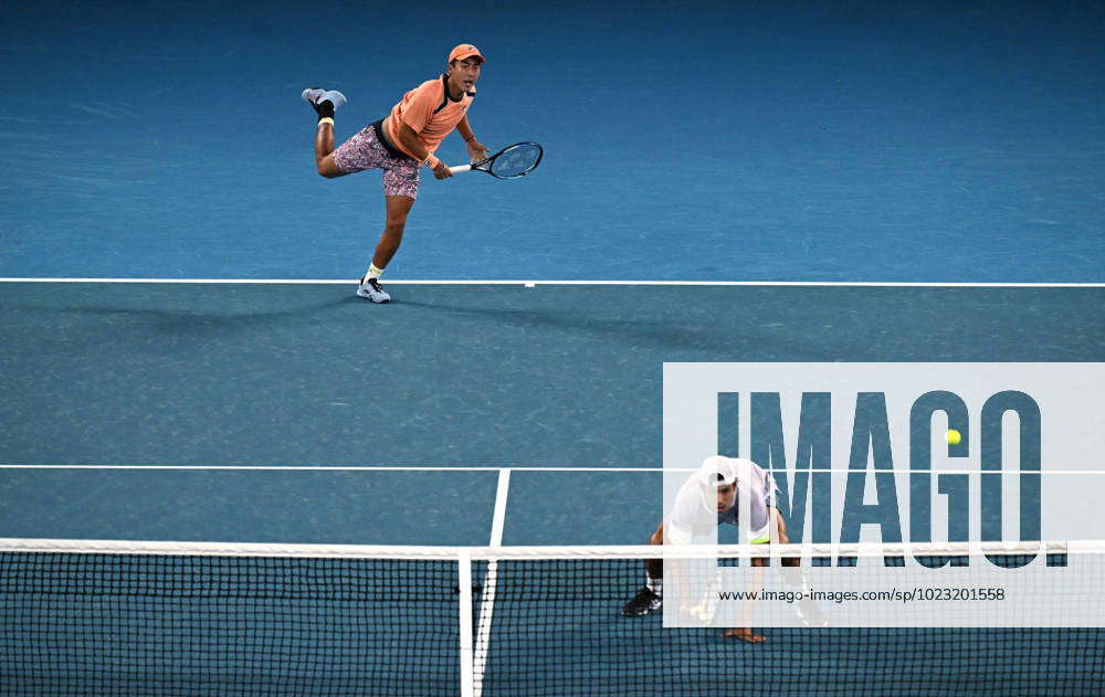 TENNIS AUSTRALIAN OPEN, Australians Rinky Hijikata (left) and Jason