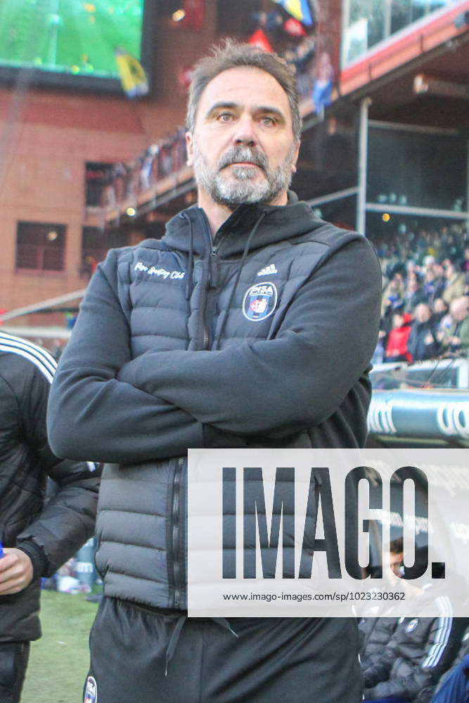 Genoa CFC V AC Pisa - Serie B Pisa S Head Coach Luca D Angelo During ...