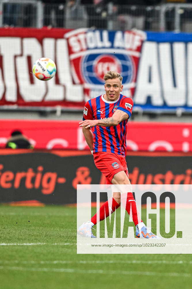 28 01 2023, Heidenheim, Germany, Voith Arena, 1 FC Heidenheim vs F C 28 01 2023, Heidenheim, Germany, Voith Arena, 1 FC Heidenheim vs F C