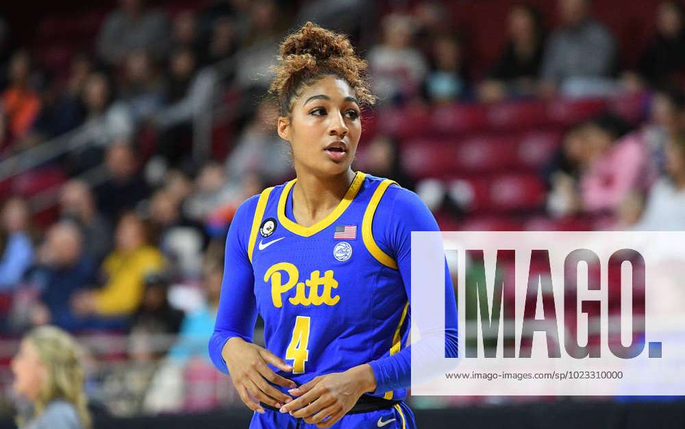 CHESTNUT HILL, MA - JANUARY 29: Pittsburgh Panthers guard Emy Hayford ...