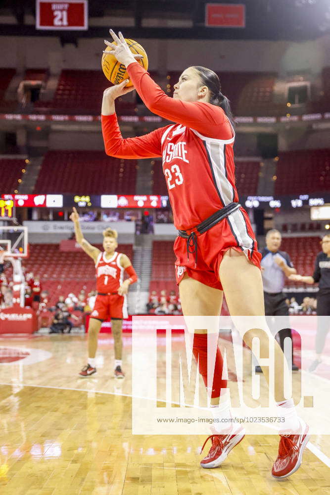 MADISON, WI FEBRUARY 01 Ohio State forward Rebeka Mikulasikova (23