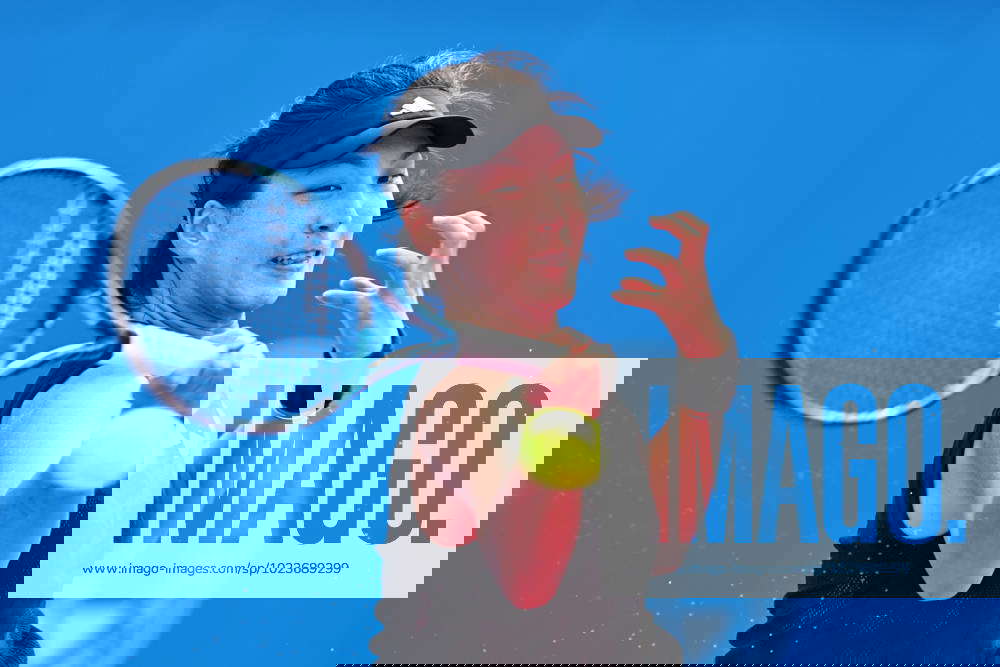 Wang Xinyu, CHN, during quarterfinals of 2023 Thailand Open in Hua Hin