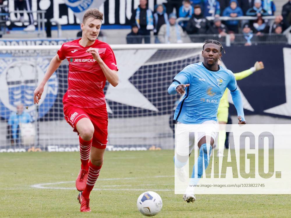 CFC vs Greifswalder FC 05 02 2023, Chemnitz, Stadion an der ...