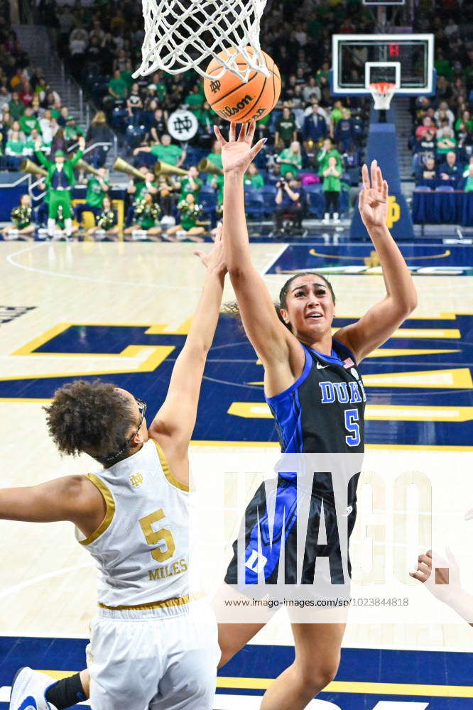 Ncaa College League Usa Womens Basketball Duke At Notre Dame Feb 5 2023 South Bend Indiana 2125