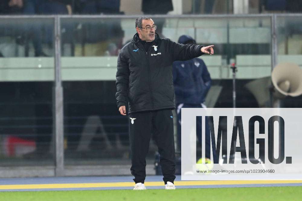 Maurizio Sarri Coach (Lazio) during the Italian Serie A match between ...