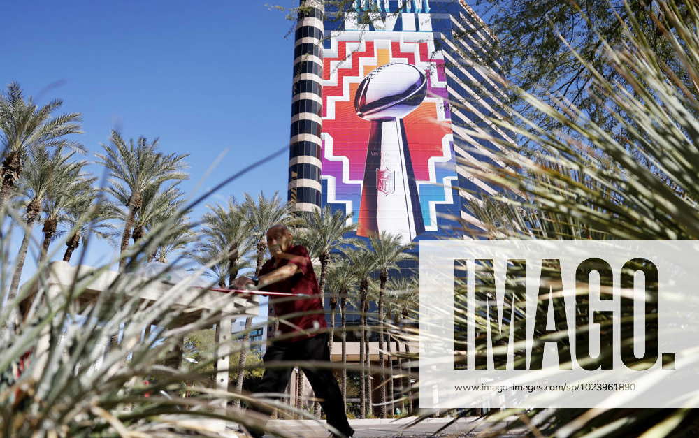 the-super-bowl-lvii-roman-numerals-are-posted-on-buildings-in-phoenix-arizona-on-tuesday-february