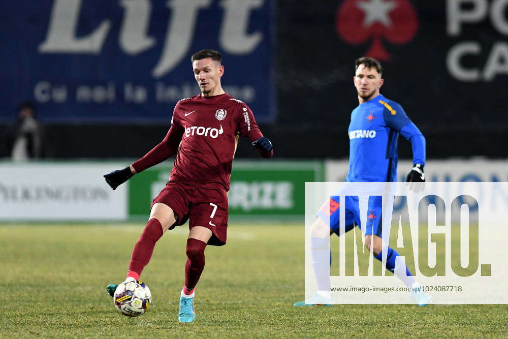 CFR Cluj V FCSB - SuperLiga Ermal Krasniqi In Action During Romania ...