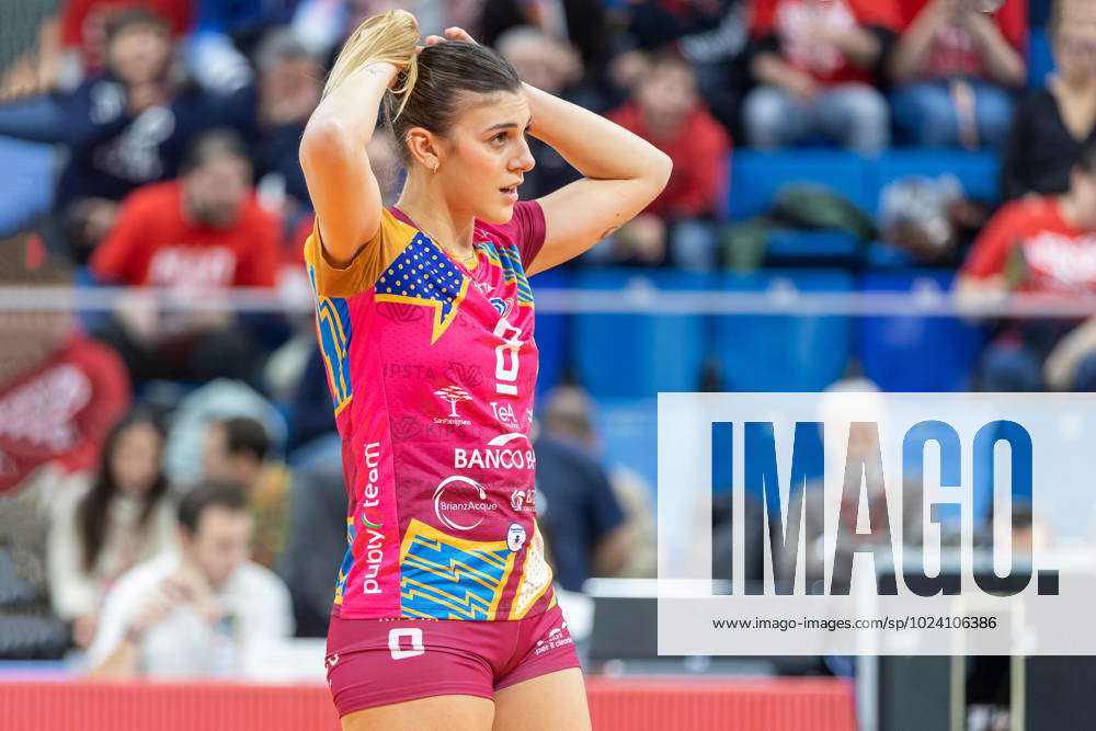 February 8, 2023, Milano, Italy: Alessia Orro CEV Champions League ...