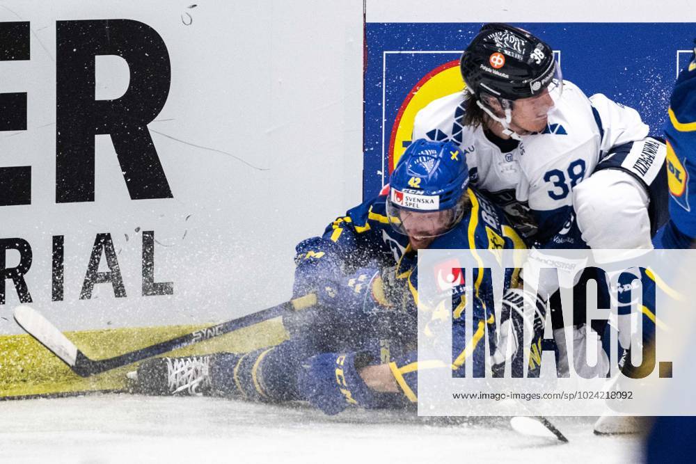 230212 Joakim Nordström Of Sweden And Juuso Riikola Of Finland During ...