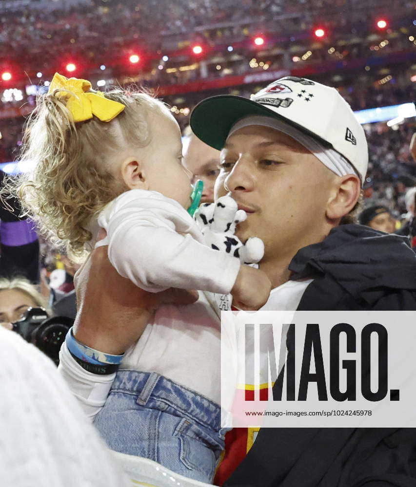 Patrick Mahomes Celebrated His Super Bowl Win With His Wife and Toddler  Daughter