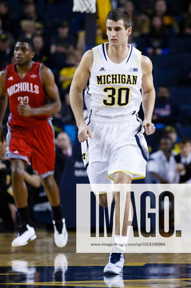 NCAA, College League, USA Basketball Nicholls State at Michigan Nov 29