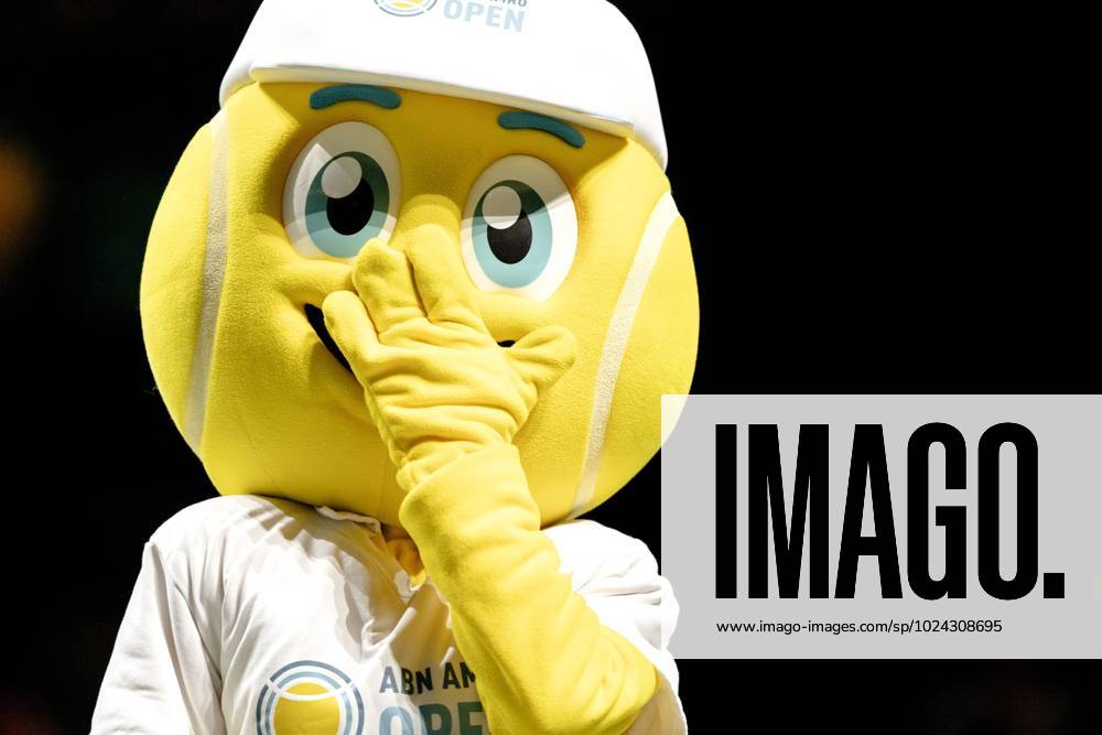 ROTTERDAM - Mascotte Ballie on the third day of the ABN AMRO Open ...