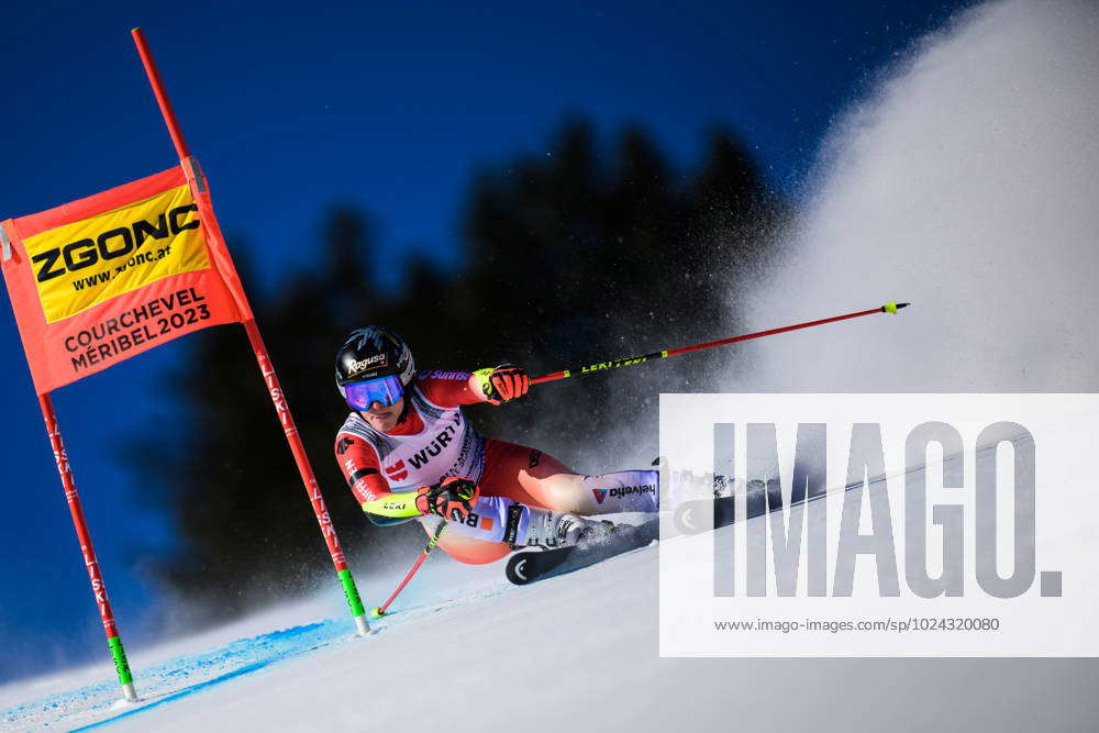 230216 Lara Gut Behrami of Switzerland competes in women s giant slalom ...