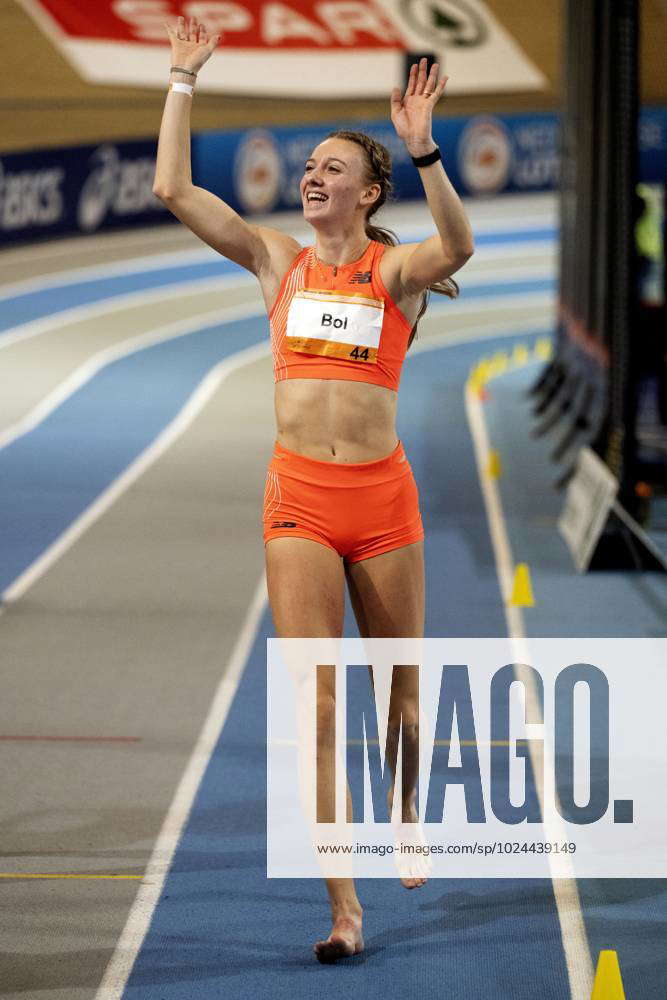 Apeldoorn Femke Bol With World Record In The 400m During The Second Day Of The Dutch Indoor 