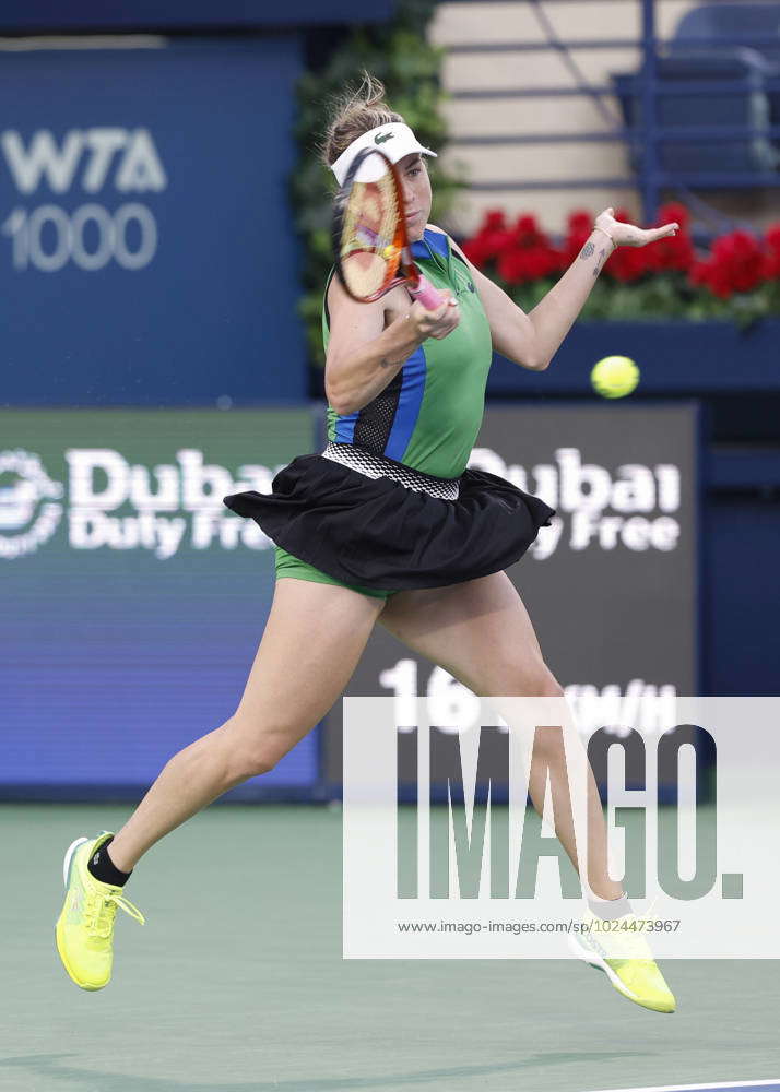 Dubai, UAE, 20th. Feb, 2023. Russian tennis player Anastasia