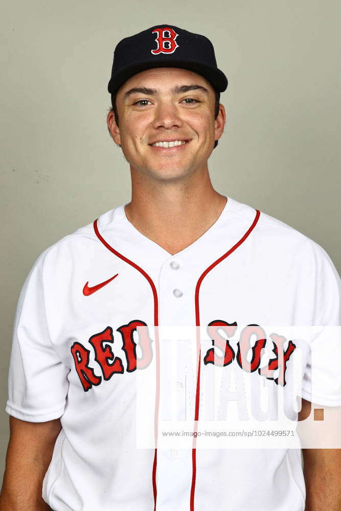 Bobby Dalbec of the Boston Red Sox poses for Photo Day at Jet Blue in  2023