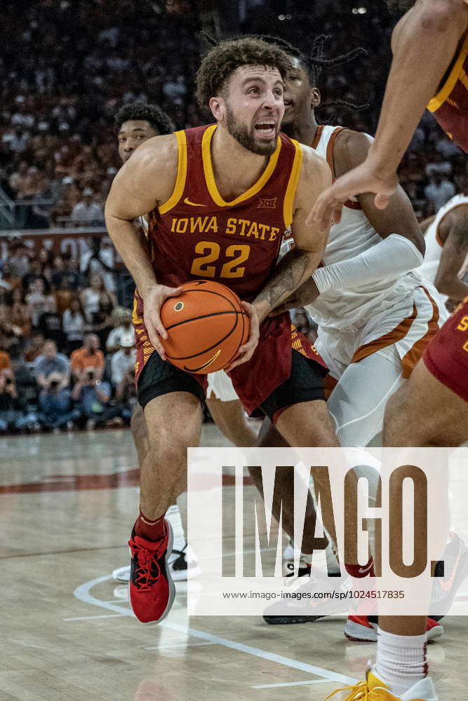 Feb 21 2023 Gabe Kalscheur 22 Of The Iowa State Cyclones In Action Vs The Texas Longhorns At The 2273