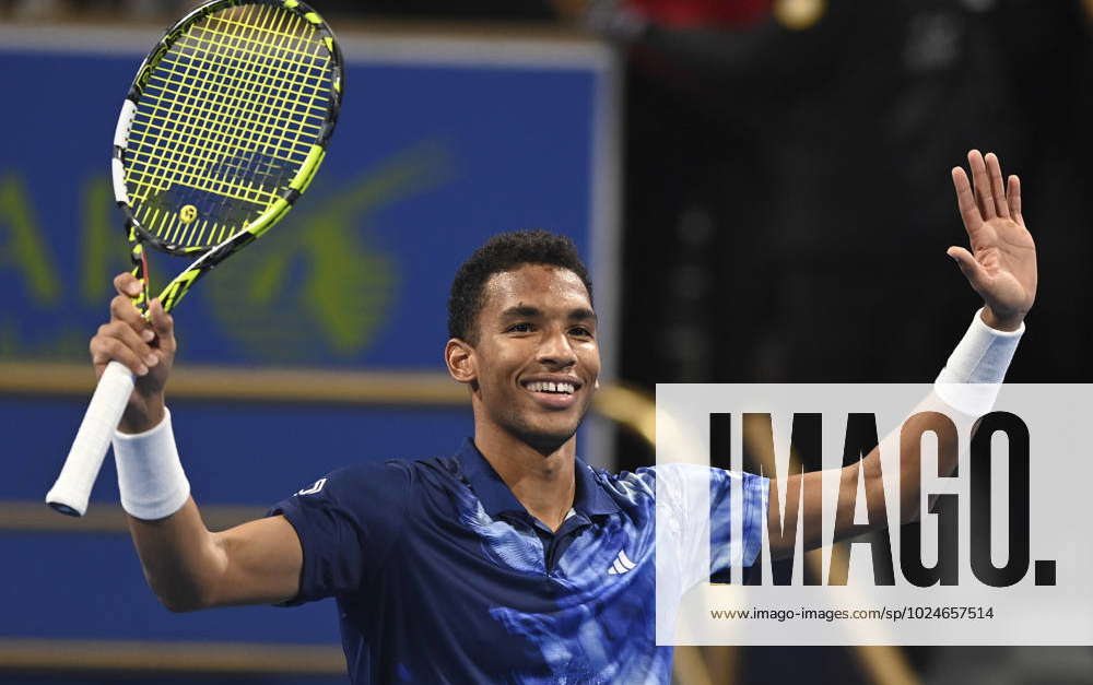 (230224) DOHA, Feb. 24, 2023 Felix Auger Aliassime of Canada