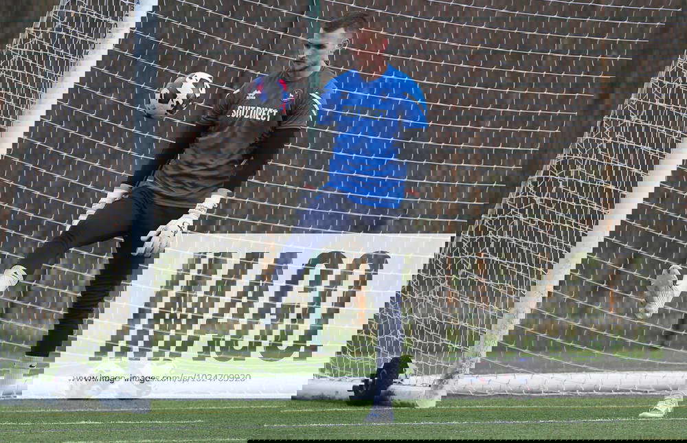 Hartlepool United Training Session Hartlepool United Goalkeeper Jakub