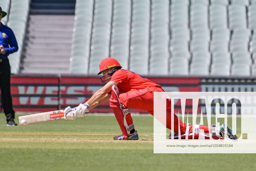 CRICKET SA VIC, South Australian Henry Hunt batting during the Marsh