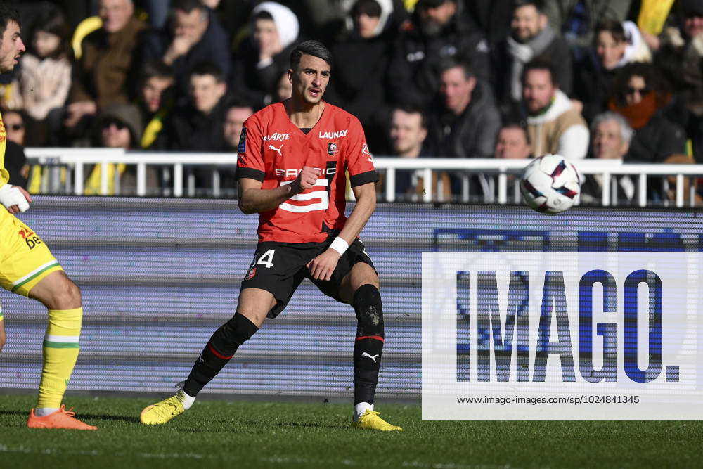 Ibrahim Salah (Rennes FC) FOOTBALL : FC Nantes vs Rennes FC - L1 - 26 ...