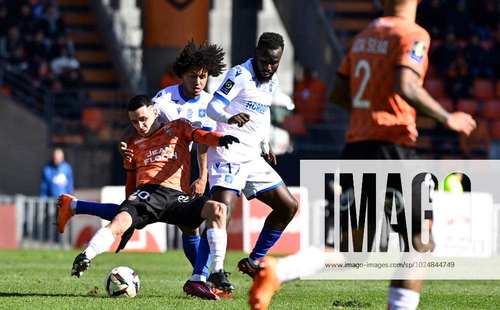 Han-Noah MASSENGO ( 80 - Auxerre ) - Enzo LE FEE ( 80 - FC Lorient ...