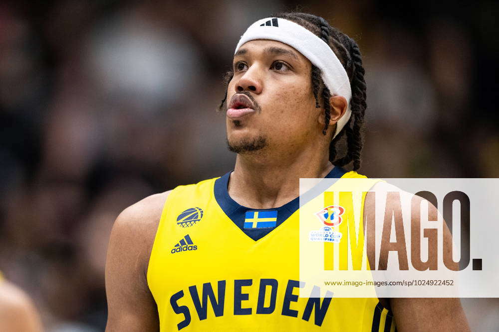 230227 Melwin Pantzar of Sweden during the FIBA World Cup