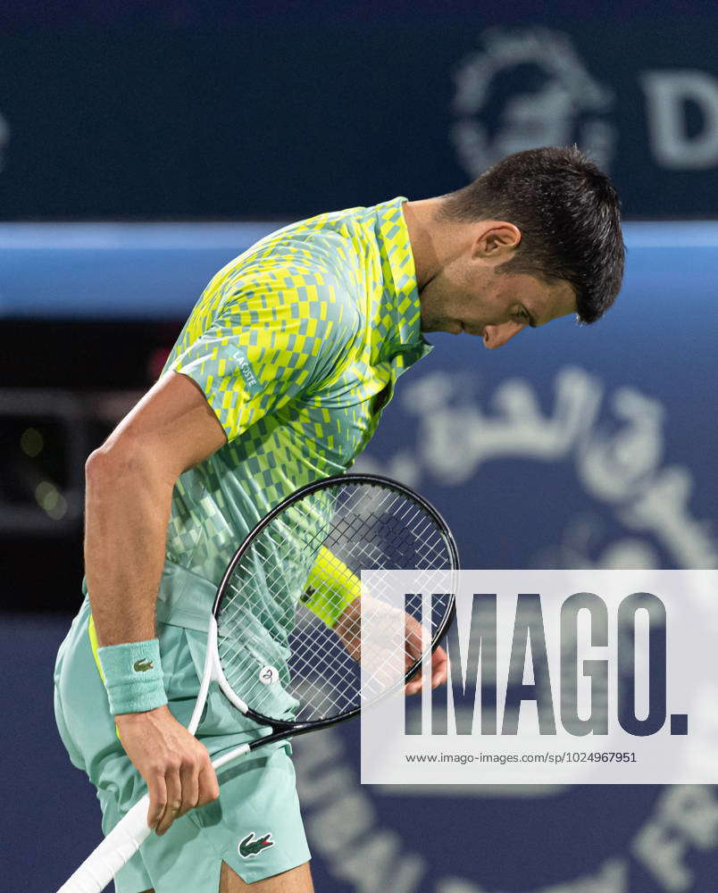 DJOKOVIC vs MACHAC, Dubai Championships 2023